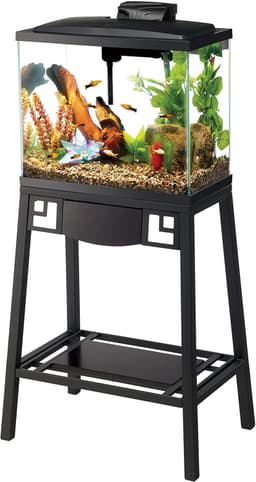 Aqueon Forge Metal Aquarium Stand — 20 Gallon