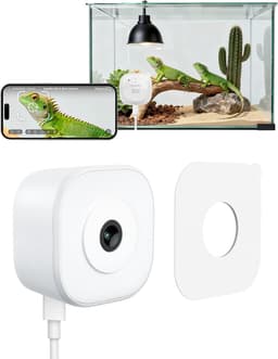HomiQ 3MP Aquarium AI Monitoring Camera — Magnetic Install