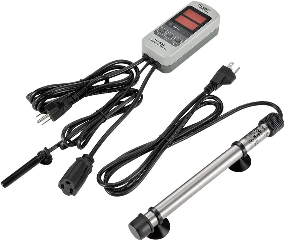 Hygger 50W Titanium Aquarium Heater — Up to 10 Gallon