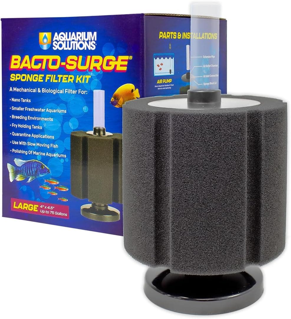 Hikari Bacto-Surge Sponge Filter — Up to 40 Gallon