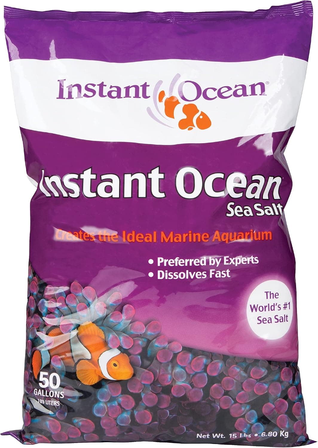 Instant Ocean Sea Salt — 50 Gallon Mix